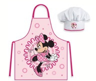 Kuchynská zástera a čiapka MINNIE MOUSE pre deti