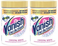 Vanish Oxi Action Crystal White odstraňovač škvŕn 2X600g Vanish Oxi Action Crystal White odstraňovač škvŕn 2X600g