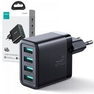 JOYROOM UNIVERZÁLNA NABÍJAČKA 4xUSB-A 24W ZDROJ PRE TEL. JOYROOM UNIVERZÁLNA NABÍJAČKA 4xUSB-A 24W ZDROJ PRE TEL.
