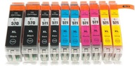 10x ATRAMENT PRE TLAČIAREŇ CANON TS5055 TS6050 TS6052 10x ATRAMENT PRE TLAČIAREŇ CANON TS5055 TS6050 TS6052