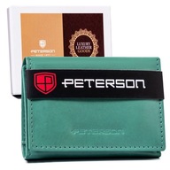 PETERSON klasická dámska kožená malá peňaženka