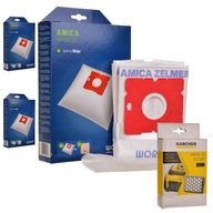 12x KARCHER VC 2, VC2 PREMIUM umývateľné FILTRAČNÉ vrecká 12x KARCHER VC 2, VC2 PREMIUM umývateľné FILTRAČNÉ vrecká