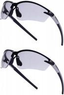 Ochranné okuliare UV400 flexibilný nos TPE BHP x2