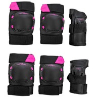 Chrániče Raven Dexard Black/Pink S Chrániče Raven Dexard Black/Pink S