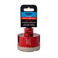 Diamantová dierovacia píla na kameninu, žulové dlaždice, M14x130 mm TEDIAM PRO Diamantová dierovacia píla na kameninu, žulové dlaždice, M14x130 mm TEDIAM PRO