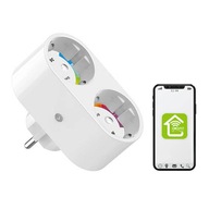 Programátor Dual Smart Socket Wifi 3500w Tuya Timer App Programátor Dual Smart Socket Wifi 3500w Tuya Timer App