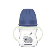 CANPOL ŠIROKÉ ANTIKOLICKÉ FĽAŠE S OSVETLOVACÍMI RÚČKAMI KOALA 0m+ 120ml CANPOL ŠIROKÉ ANTIKOLICKÉ FĽAŠE S OSVETLOVACÍMI RÚČKAMI KOALA 0m+ 120ml
