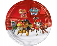 Paw Patrol - Ready for Action papierové taniere, 23 cm, 8 ks. Paw Patrol - Ready for Action papierové taniere, 23 cm, 8 ks.