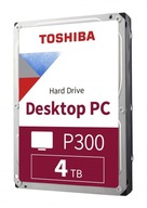 HDD Toshiba P300 4TB 3,5-palcový S3 5400 ot./min 128 MB HDD Toshiba P300 4TB 3,5-palcový S3 5400 ot./min 128 MB
