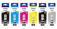 Sada 6ks atramentov Epson 115 CMYK/PB/Gy L8160 L8180