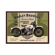Chladnička MAGNET 6x8 HARLEY Knucklehead Retro Chladnička MAGNET 6x8 HARLEY Knucklehead Retro