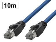Patchcord RJ45-RJ45 cat.8.1 SFTP/PIMF obrazovka 10m