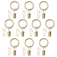 IKEA SYRLIG Prsteň so žabkou a háčikom ZLATÝ 25 mm IKEA SYRLIG Prsteň so žabkou a háčikom ZLATÝ 25 mm