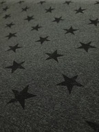 PREMIUM Looped mikina s hviezdičkami, materiál na teplákovú súpravu PREMIUM Looped mikina s hviezdičkami, materiál na teplákovú súpravu