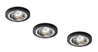 Sada troch svietidiel Candellux Ss-15 Black bez žiarovky Sada troch svietidiel Candellux Ss-15 Black bez žiarovky