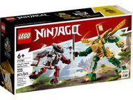 LEGO Bricks Ninjago 71781 Súboj Lloyda s robotom EVO