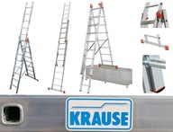 Krause Tribilo hliníkový rebrík na schody 3 x 8 Krause Tribilo hliníkový rebrík na schody 3 x 8