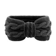 Čelenka široká, zapletaná, zapletená, zateplená, čierna čelenka Čelenka široká, zapletaná, zapletená, zateplená, čierna čelenka