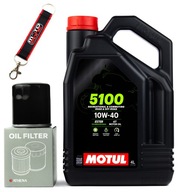 Motocyklový olej MOTUL 5100 10w40 + filter zdarma Motocyklový olej MOTUL 5100 10w40 + filter zdarma