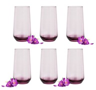 6x VYSOKÝ SKLENÝ RUBY 430ml, NÁPOJE ŠŤAVY NÁPOJE 6x VYSOKÝ SKLENÝ RUBY 430ml, NÁPOJE ŠŤAVY NÁPOJE