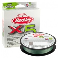 Berkley X5 Braid Low-Vis Green 150 m 0,14 mm 14,2 kg