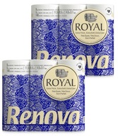2xRenova 4-vrstvový toaletný papier Royal 9 ks