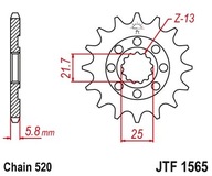 JT JTF1565.13 PREDNÉ OZUBENÉ KOLO JT JTF1565.13 PREDNÉ OZUBENÉ KOLO