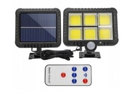 SOLAR LAMPA SÚMRAK SNÍMAČ POHYBU 120LED+DIAĽK SOLAR LAMPA SÚMRAK SNÍMAČ POHYBU 120LED+DIAĽK