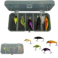 Prívlačový SET 5x WOBLER 2/3/4/5/6g + BOX BRIED, CHUB Prívlačový SET 5x WOBLER 2/3/4/5/6g + BOX BRIED, CHUB