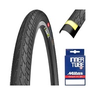 Plášť na bicykel 26x1,75 s PROTIPREPOREČNOU VLOŽKOU 47-559 + SADA duše Plášť na bicykel 26x1,75 s PROTIPREPOREČNOU VLOŽKOU 47-559 + SADA duše