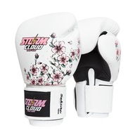 Rukavice StormCloud Blizzard Sakura Muay Thai White 10 oz Rukavice StormCloud Blizzard Sakura Muay Thai White 10 oz