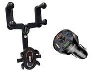 SADA NABÍJAČKY DO AUTO 4xUSB QC RUKOVÄŤ SADA NABÍJAČKY DO AUTO 4xUSB QC RUKOVÄŤ