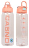 CASNO Tritan motivačná fľaša Športová fľaša do posilňovne 1000 ml CASNO Tritan motivačná fľaša Športová fľaša do posilňovne 1000 ml