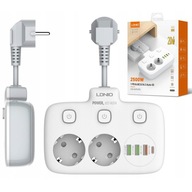 Napájacia lišta s USB predlžovačkou QC3.0 PD 20W Napájacia lišta s USB predlžovačkou QC3.0 PD 20W