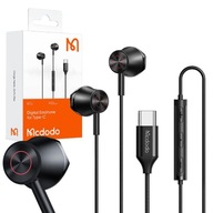MCDODO KÁBLOVÉ SLÚCHADLÁ S MIKROFÓNOVÝM KÁBLOM USB TYPU C 1,2 M MCDODO KÁBLOVÉ SLÚCHADLÁ S MIKROFÓNOVÝM KÁBLOM USB TYPU C 1,2 M