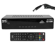 DEKODÉR POZEMNÝ TV TUNER FHD DVB-T2 HEVC H.265 programovateľný diaľkový ovládač