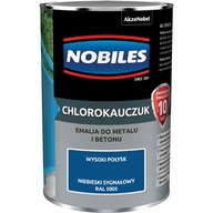 Nobiles Smaltovaný chlórkaučukom na kov a betón Signal Blue 0,9l Nobiles Smaltovaný chlórkaučukom na kov a betón Signal Blue 0,9l