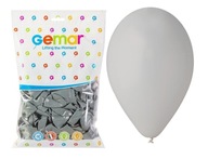 Balóny Gemar 30 cm - 12" - pastelovo sivá Grey G110/70 - 100 kusov Balóny Gemar 30 cm - 12" - pastelovo sivá Grey G110/70 - 100 kusov