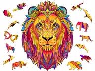 Drevené puzzle pre dospelých Premium Lion Drevené puzzle pre dospelých Premium Lion