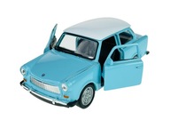 WELLY TRABANT 601 MODRÁ S BIELOU STRECHOU 1:34 WELLY TRABANT 601 MODRÁ S BIELOU STRECHOU 1:34