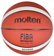 LEATHER B7G3800 BG3800 BASKETBALOVÁ LOPTA FIBA ​​​​KOŽA