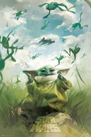 Plagát 61x91,5 cm Star Wars Grogu Training Plagát 61x91,5 cm Star Wars Grogu Training