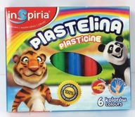 PLASTELINA INSPIRIA 6 FARIEB PRE DETI 3798