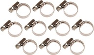 Sťahovacie pásky z nehrdzavejúcej ocele 10 x 16 mm 10 ks