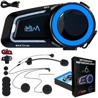 MOTOCYKLOVÝ INTERKOM SYSTÉM SIEŤKY MaxTo M6S PRE 8 MOTOCYKLOV DVOJJADRO PL MOTOCYKLOVÝ INTERKOM SYSTÉM SIEŤKY MaxTo M6S PRE 8 MOTOCYKLOV DVOJJADRO PL