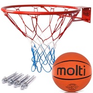 Sieťovaný kôš na basketbalové lopty