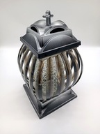 Sviečka z čierneho skla veľká svätyňa lampáš Sviečka z čierneho skla veľká svätyňa lampáš