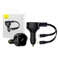 BASEUS AUTONABÍJAČKA QC 30W NAPÁJACÍ ZDROJ S USB-C LIGHTNING KÁBLOM 0,75M BASEUS AUTONABÍJAČKA QC 30W NAPÁJACÍ ZDROJ S USB-C LIGHTNING KÁBLOM 0,75M