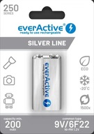 Batéria 9V everActive 6F22/9V Ni-MH 250 mAh Batéria 9V everActive 6F22/9V Ni-MH 250 mAh