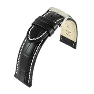 DLHÝ ČIERNY REMÍN NA HODINKY 0182L.01.22 22mm DLHÝ ČIERNY REMÍN NA HODINKY 0182L.01.22 22mm